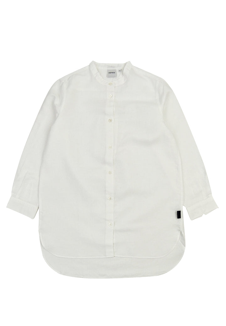 ViaMonte Shop | Aspesi ragazzo camicia bianca in misto lino