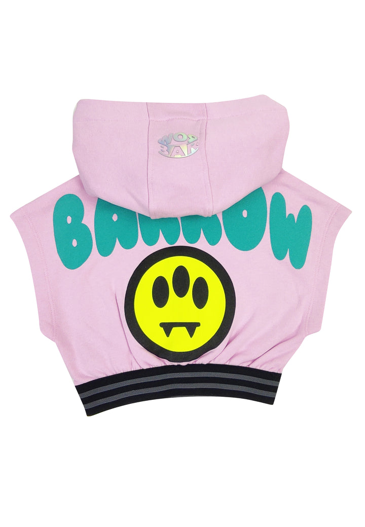 ViaMonte Shop | Barrow Kids felpa bambina rosa in cotone
