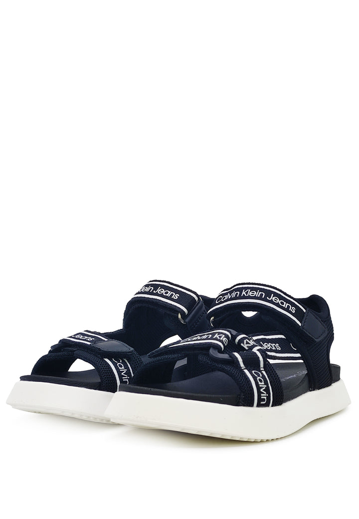 ViaMonte Shop | Calvin Klein Jeans sandalo ragazzo nero