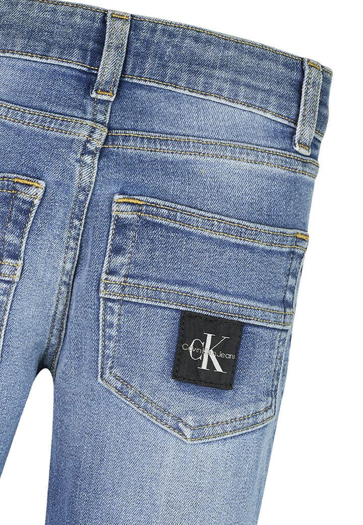 ViaMonte Shop | Calvin Klein Jeans jeans bambino blu in denim