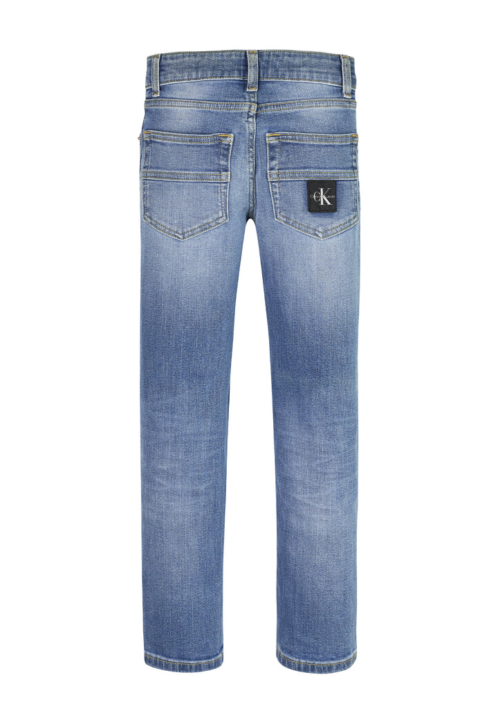 ViaMonte Shop | Calvin Klein Jeans jeans ragazzo blu in denim