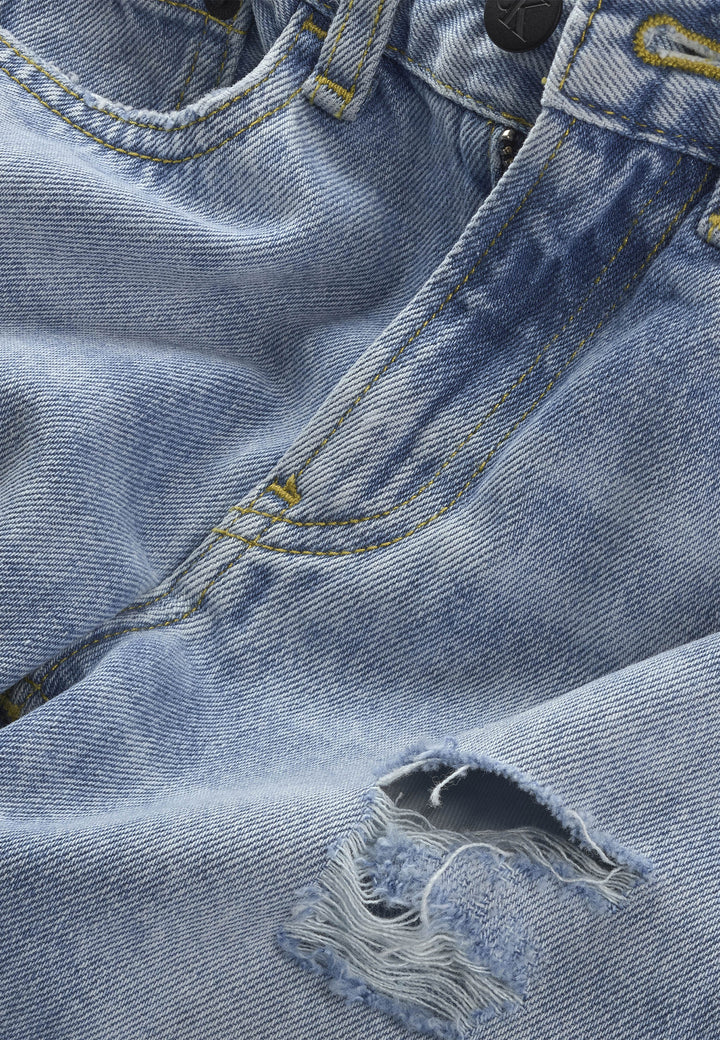ViaMonte Shop | Calvin Klein Jeans Dad jeans chalky blue bambino in denim