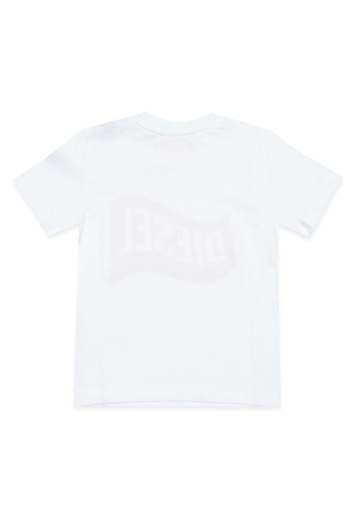 ViaMonte Shop | Diesel T-Shirt neonato bianca in cotone