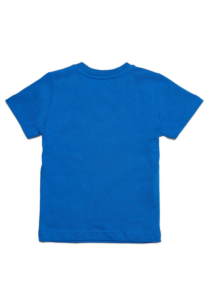 ViaMonte Shop | Diesel Kid T-Shirt neonato blu in cotone