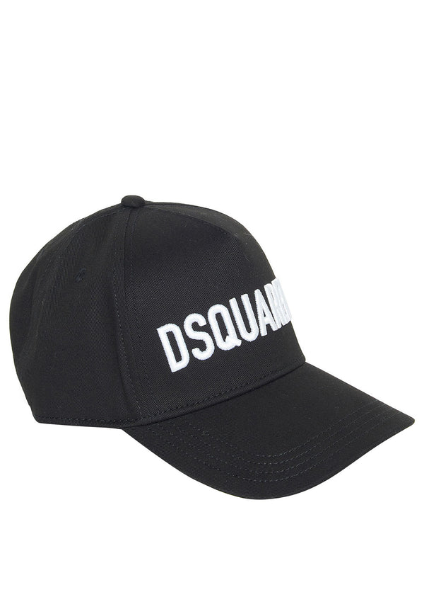 dsquared2綿の黒い男の子の帽子