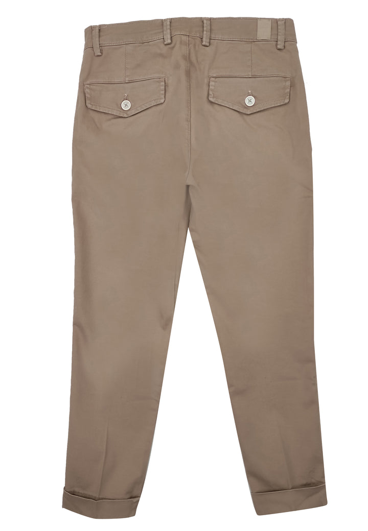 ViaMonte Shop | Eleventy pantalone ragazzo marrone in cotone