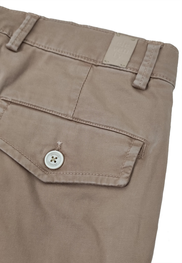 ViaMonte Shop | Eleventy pantalone ragazzo marrone in cotone