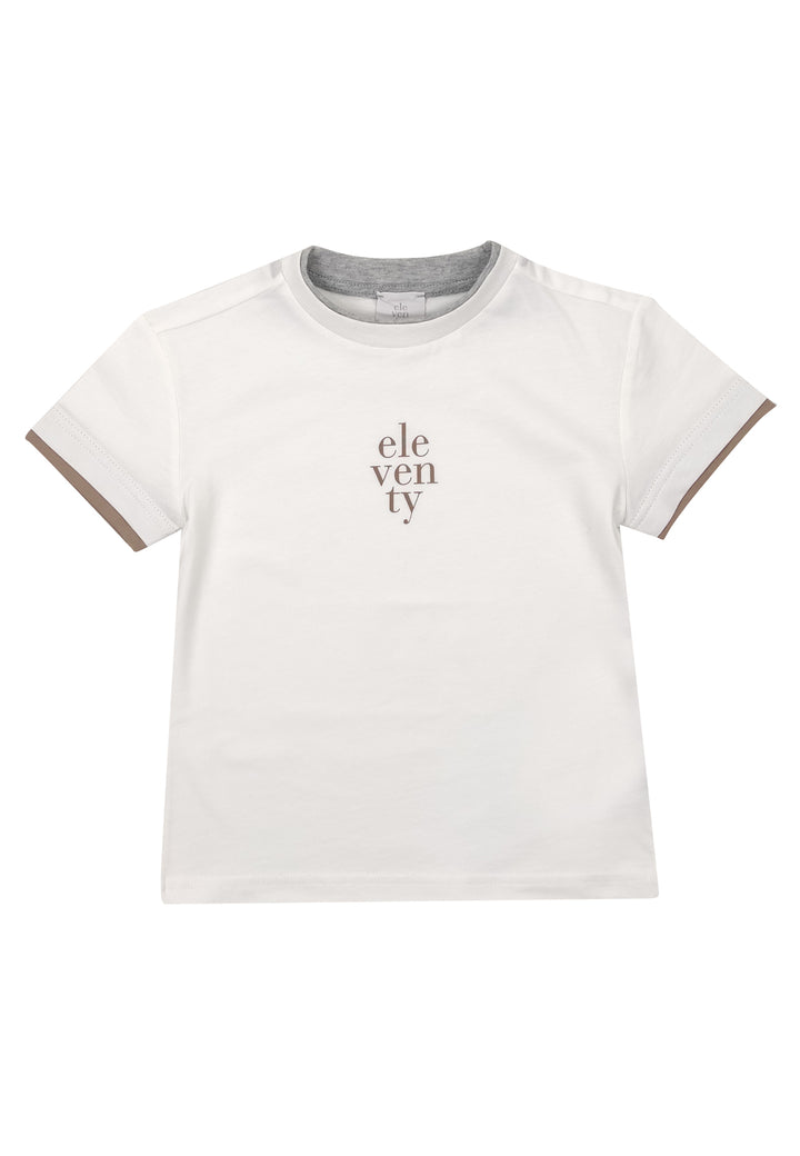 ViaMonte Shop | Eleventy T-Shirt bambino bianca in cotone