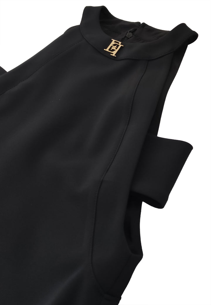 ViaMonte Shop | Elisabetta Franchi vestito nero bambina
