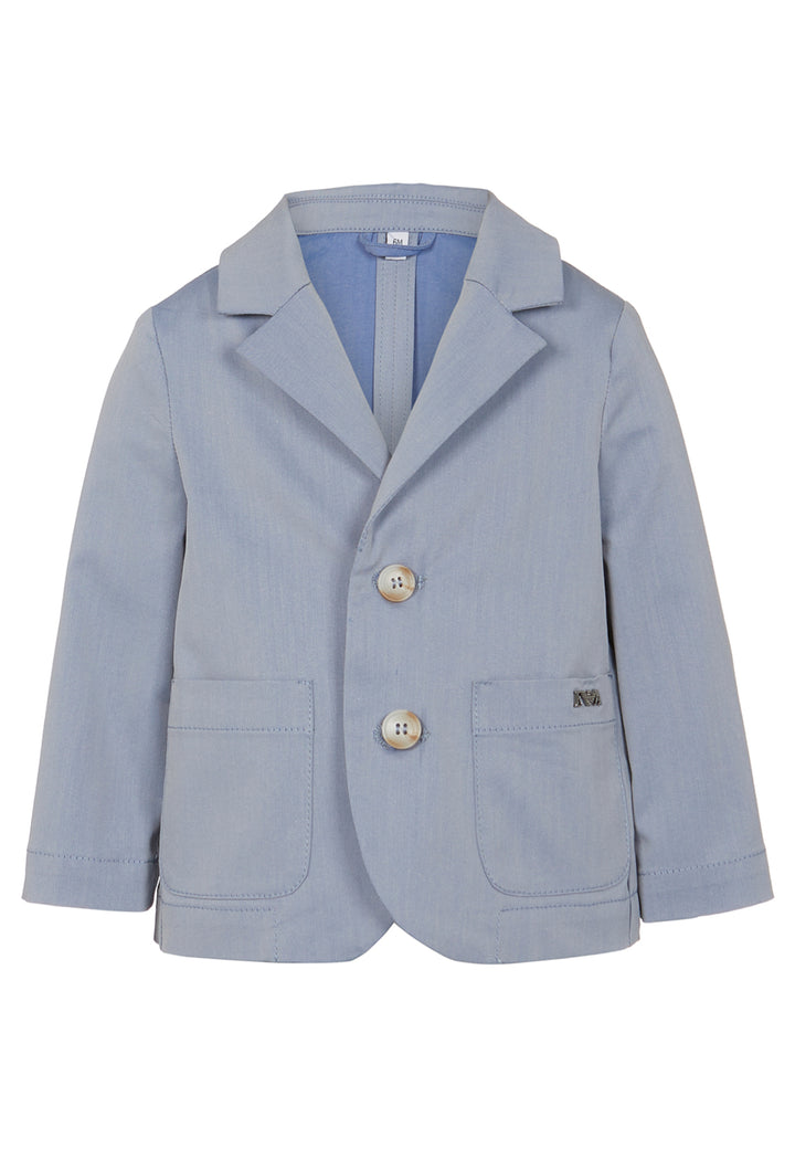 ViaMonte Shop | Emporio Armani giacca bambino blu in misto cotone