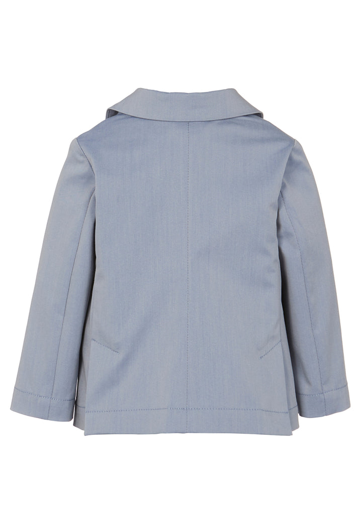 ViaMonte Shop | Emporio Armani giacca ragazzo blu in misto cotone