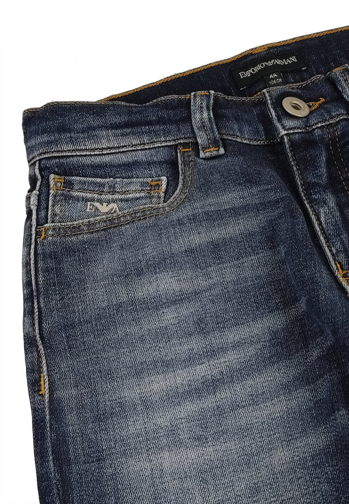 ViaMonte Shop | Emporio Armani jeans bambino in denim di cotone