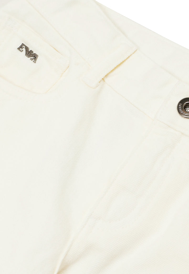 ViaMonte Shop | Emporio Armani jeans ragazzo bianco in cotone