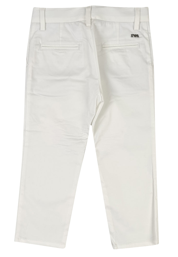 ViaMonte Shop | Emporio Armani pantalone ragazzo bianco