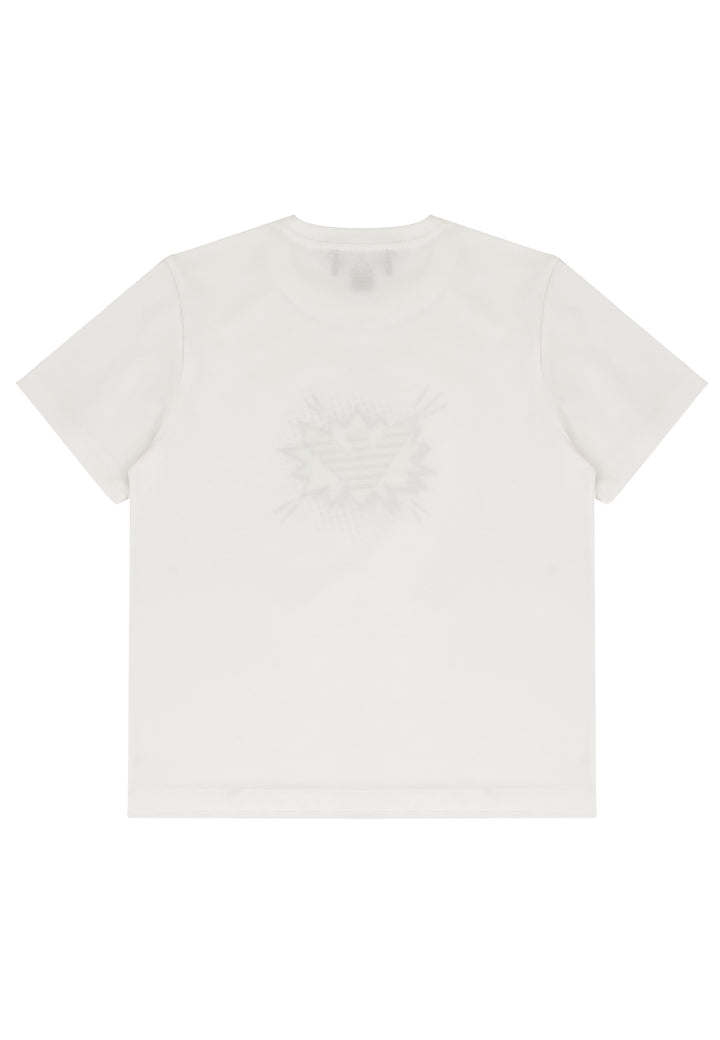 ViaMonte Shop | Emporio Armani t-shirt bianca bambino in cotone