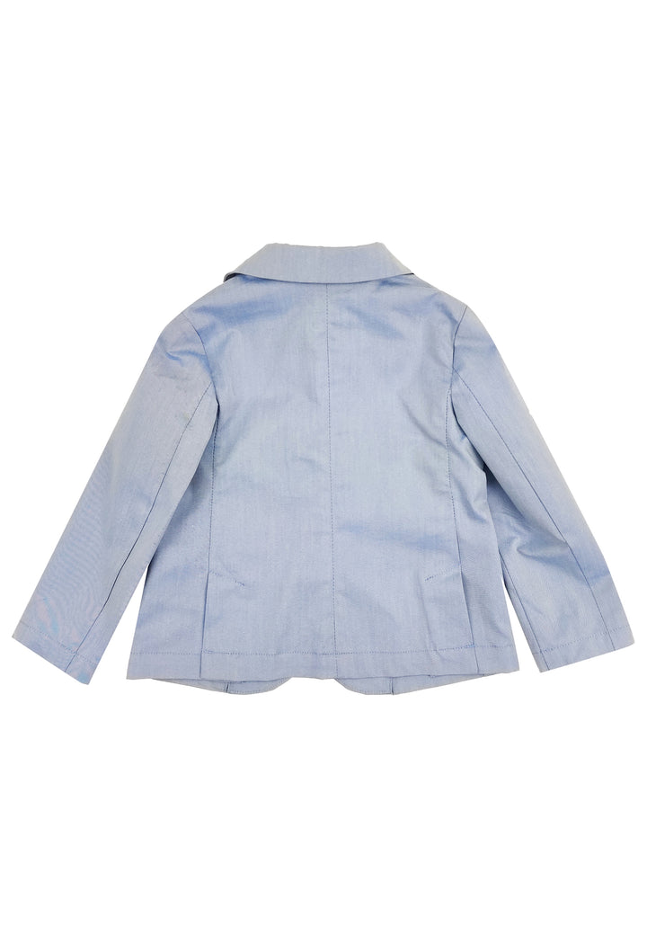 ViaMonte Shop | Emporio Armani giacca neonato blu in misto cotone