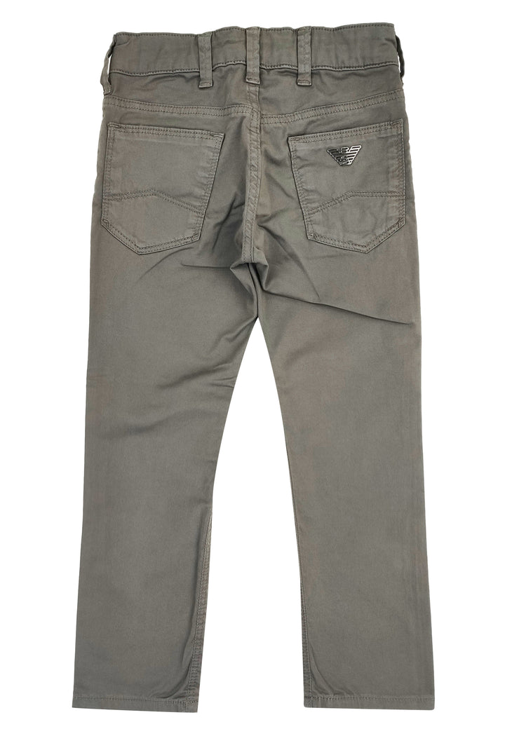 ViaMonte Shop | Emporio Armani pantalone bambino grigio in cotone