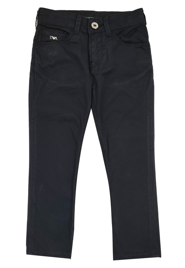 ViaMonte Shop | Emporio Armani pantalone bambino blu navy in cotone