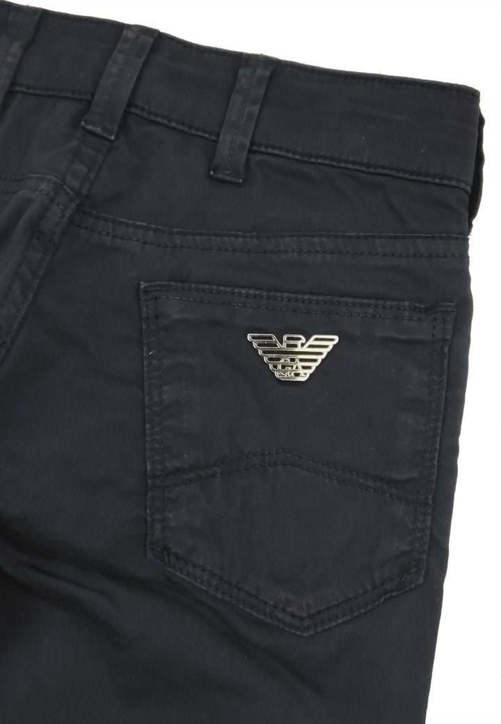 ViaMonte Shop | Emporio Armani pantalone bambino blu navy in cotone