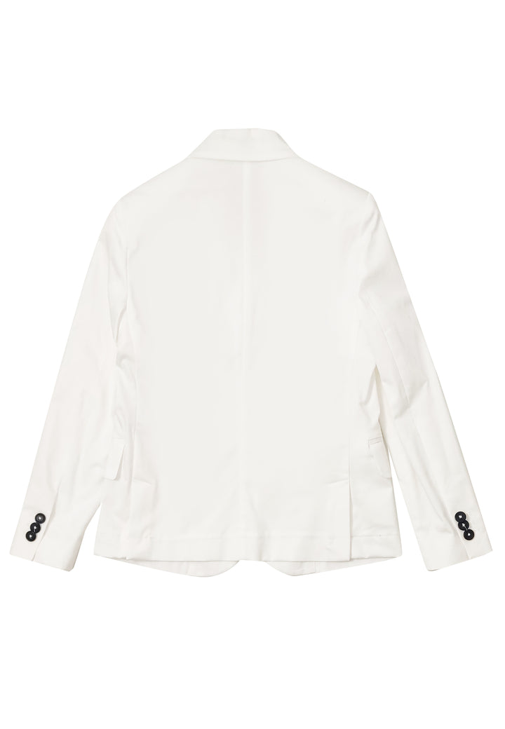 ViaMonte Shop | Fay giacca ragazzo bianca in cotone