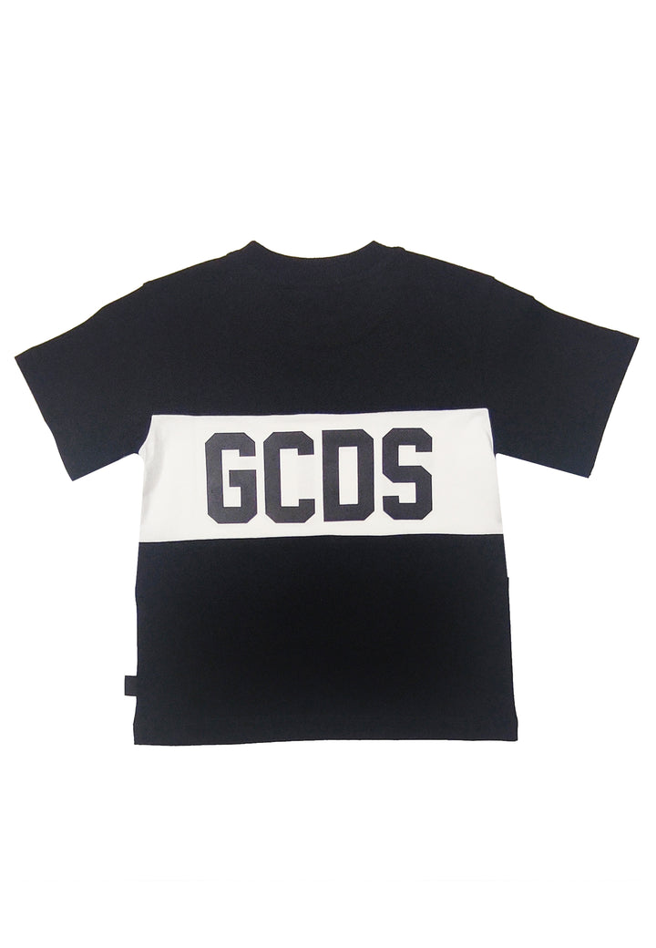 ViaMonte Shop | GCDS T-Shirt bambino nera in cotone
