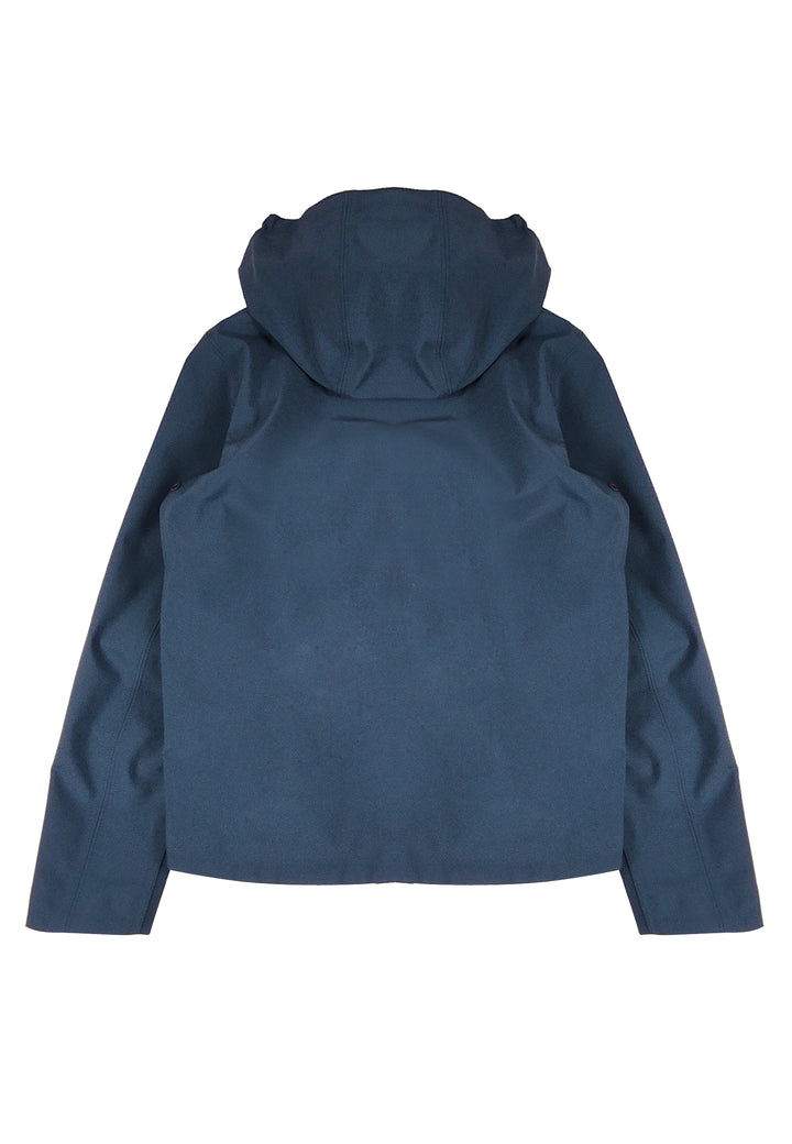ViaMonte Shop | K-Way bambino giubbino Jacko Bonded jersey blue indigo in tessuto tecnico