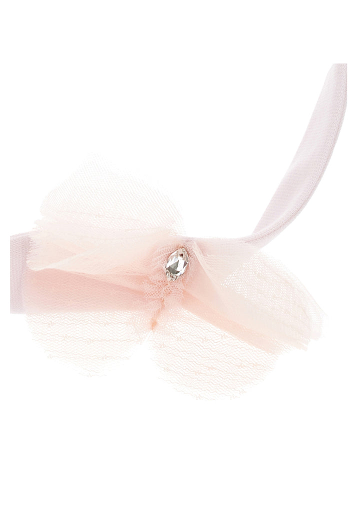 ViaMonte Shop | Monnalisa fascia neonata rosa in cotone stretch