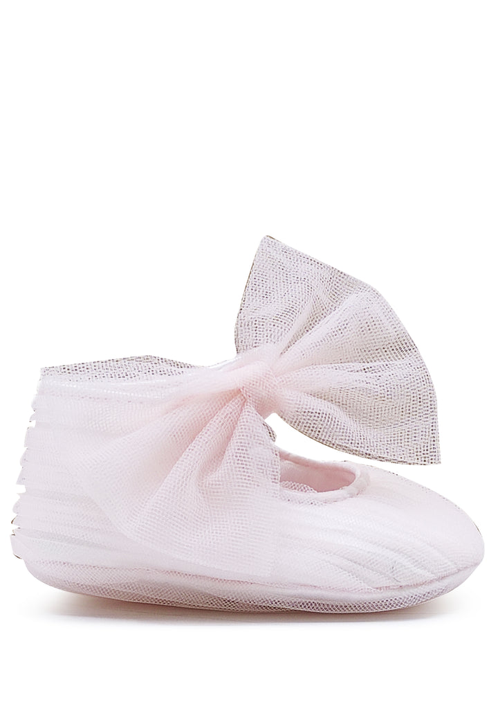 ViaMonte Shop | Monnalisa scarpe neonata rosa in tulle