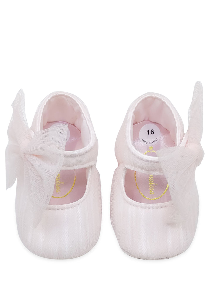 ViaMonte Shop | Monnalisa scarpe neonata rosa in tulle
