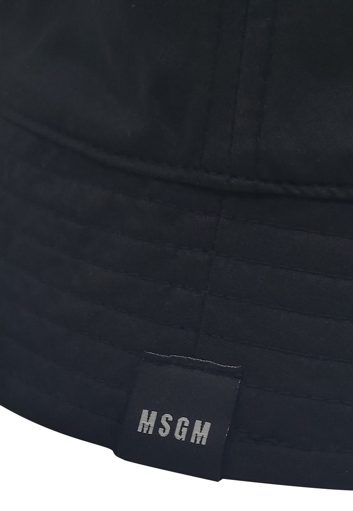 ViaMonte Shop | MSGM cappello ragazzo nero in nylon