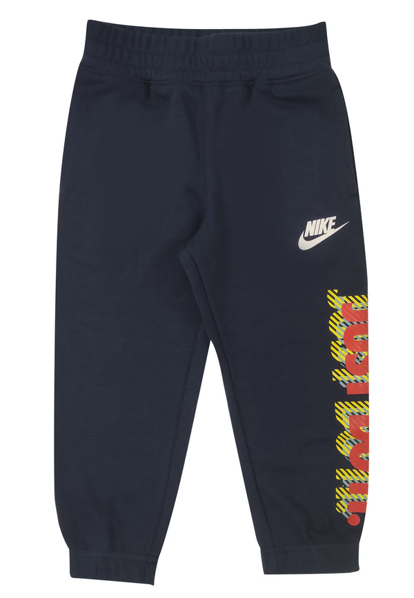 ViaMonte Shop | Nike pantalone sportivo blu bambino in misto cotone