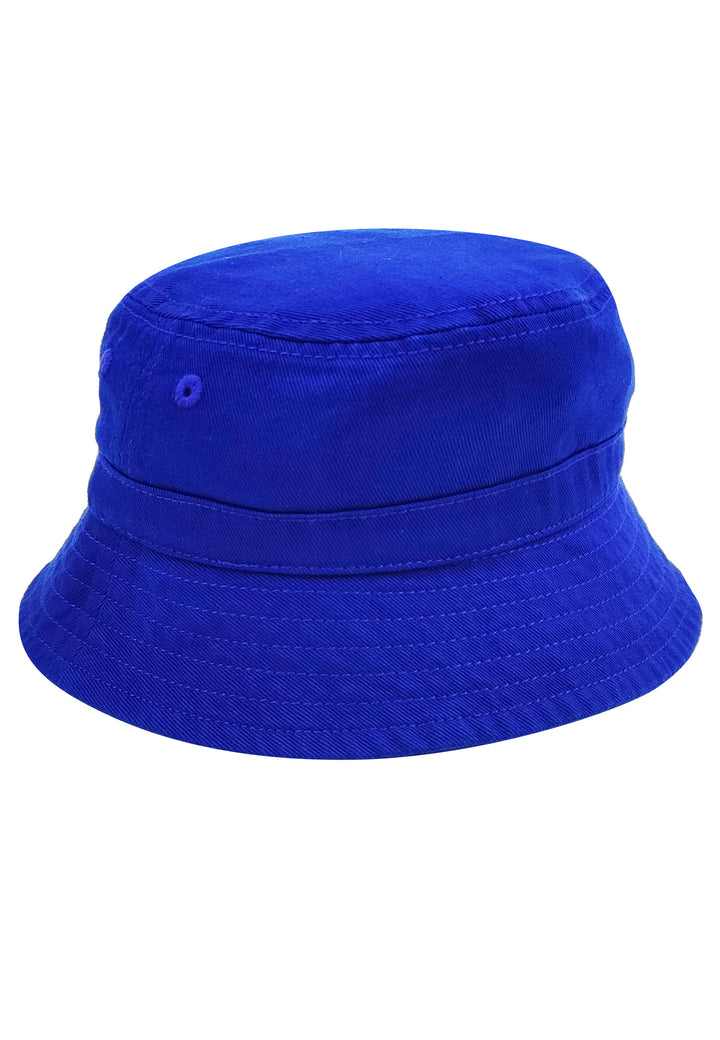 ViaMonte Shop | Ralph Lauren neonato cappello bucket in twill di cotone blu elettrico