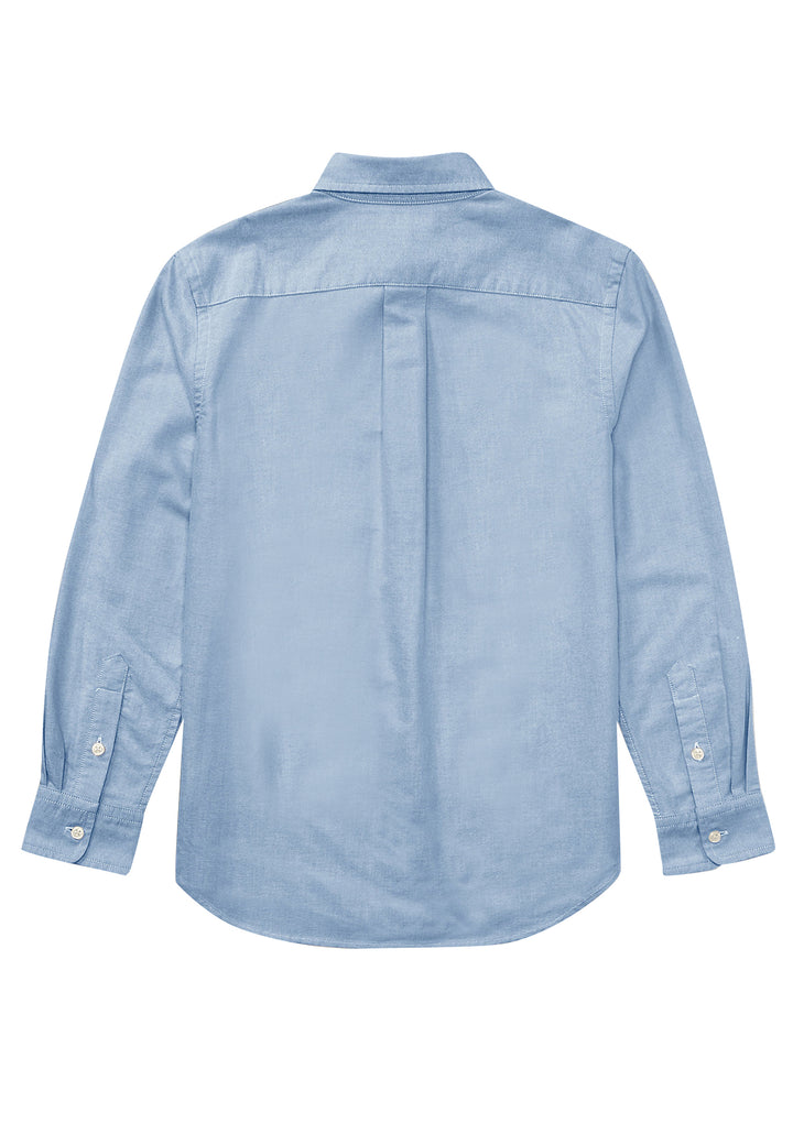 ViaMonte Shop | Ralph Lauren camicia bambino azzurra in cotone
