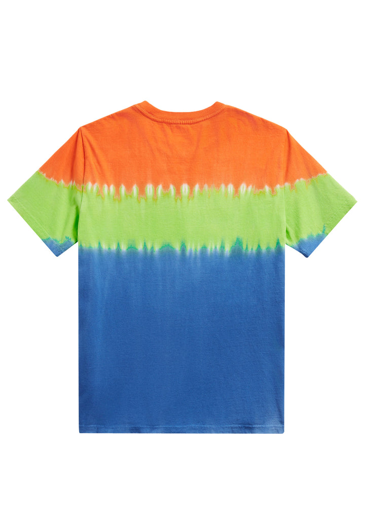 ViaMonte Shop | Ralph Lauren bambino t-shirt Polo Bear tie dye in cotone