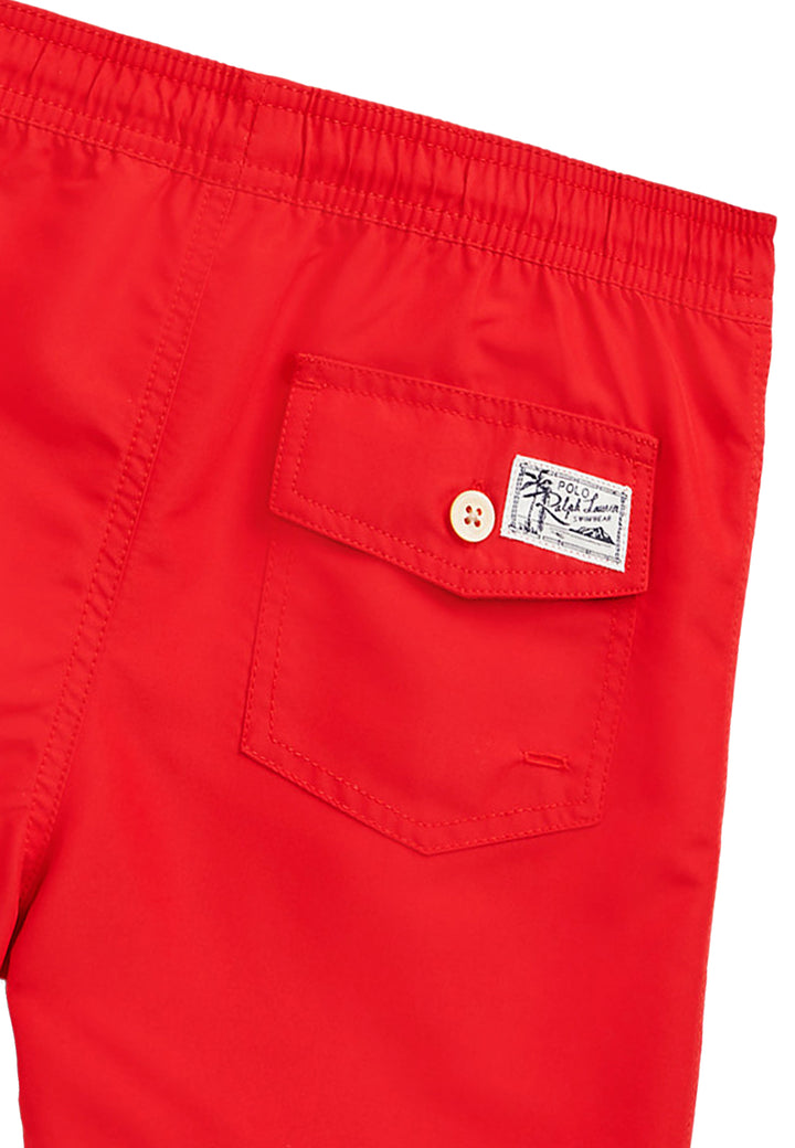 ViaMonte Shop | Ralph Lauren bambino costume da bagno rosso in nylon