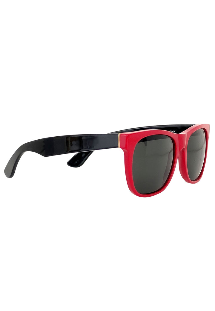 ViaMonte Shop | Retro Super Future occhiali rossi uomo in pvc
