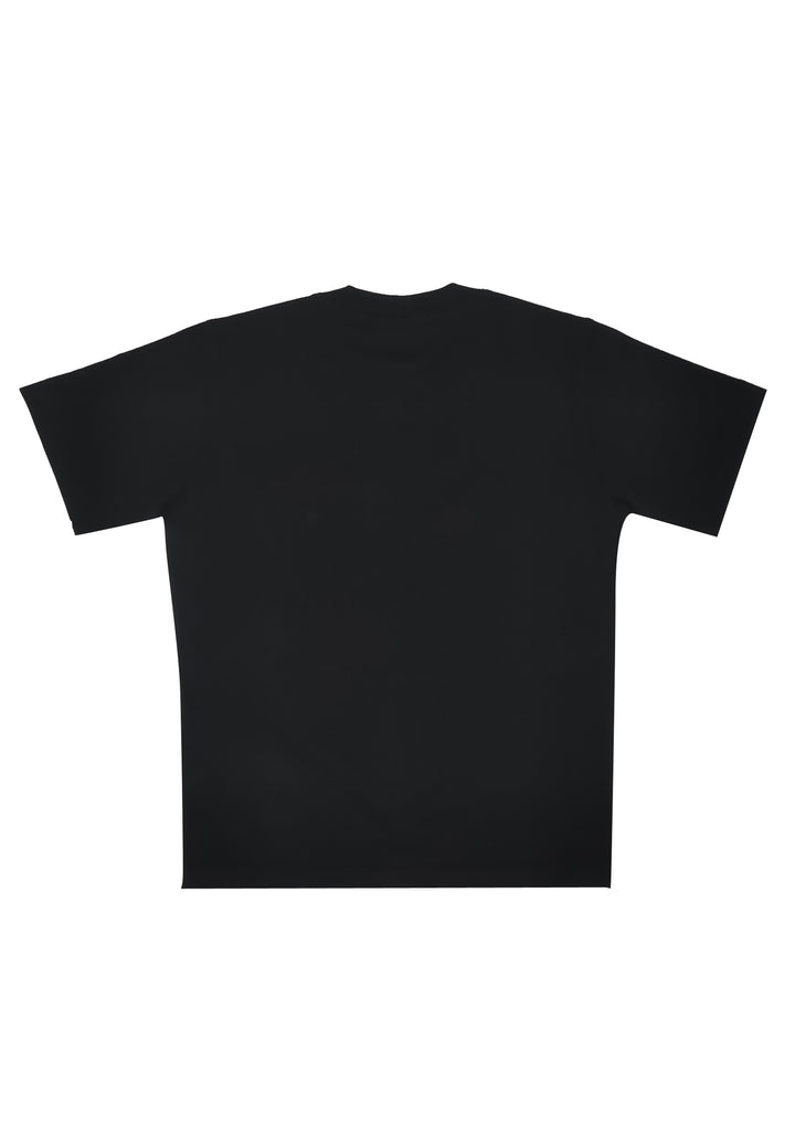 Stone Island T-Shirt bambino nera in cotone