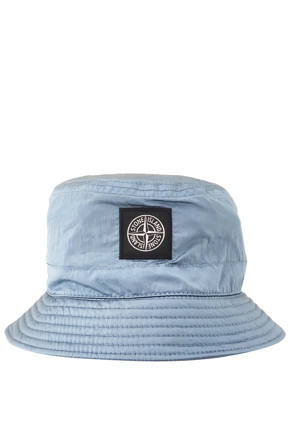 ViaMonte Shop | Stone Island cappello ragazzo blu in nylon