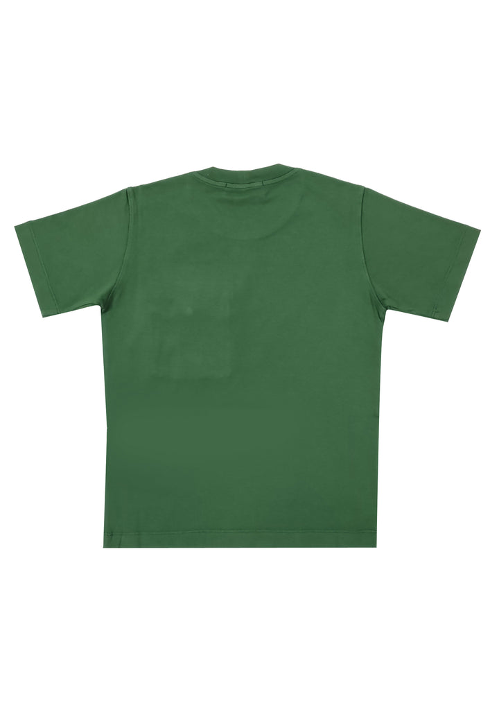 ViaMonte Shop | Stone Island T-Shirt verde bambino in cotone