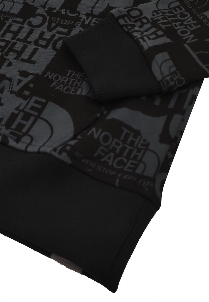 ViaMonte Shop | The North Face felpa bambino nera in cotone