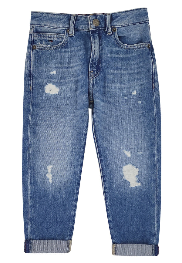 ViaMonte Shop | Tommy Hilfiger jeans blu bambino in denim