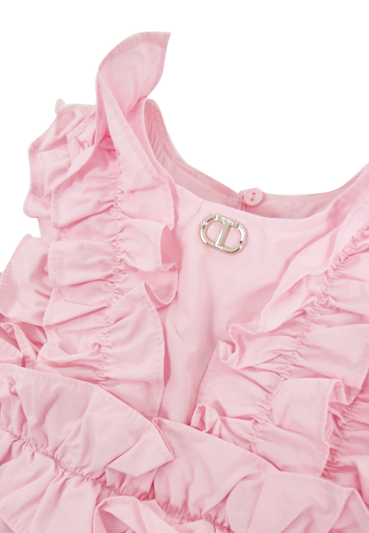 ViaMonte Shop | Twinset vestito bambina rosa