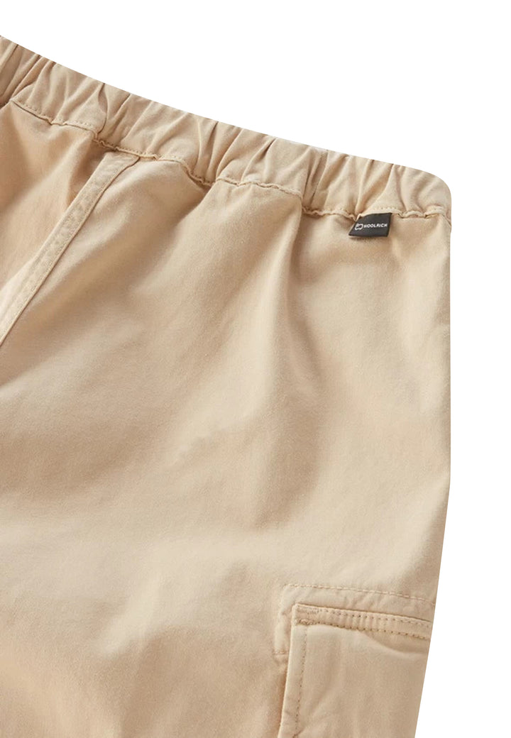 ViaMonte Shop | Woolrich shorts bambino beige in cotone
