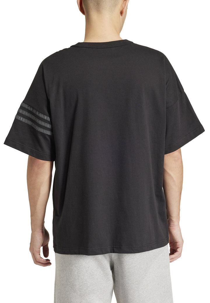 ViaMonte Shop | Adidas t-shirt unisex nera in cotone