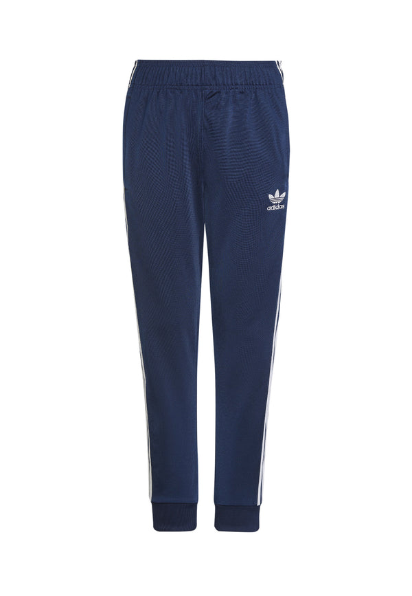 ViaMonte Shop | Adidas pantalone sportivo blu bambino in tessuto tecnico