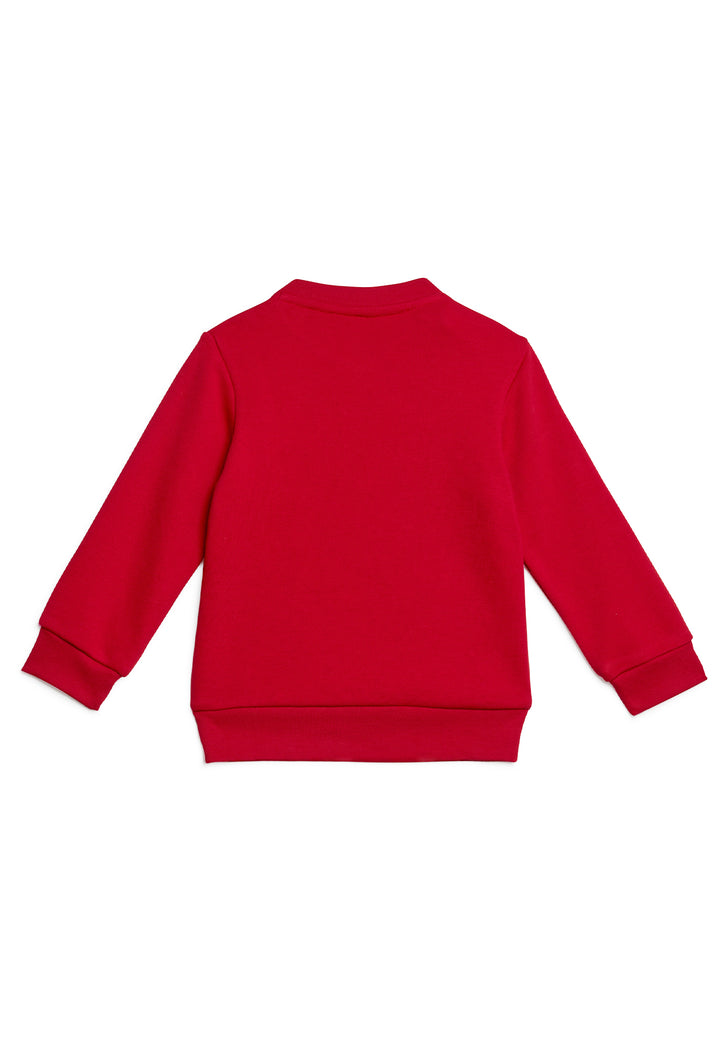 ViaMonte Shop | Adidas tuta rossa bambino in cotone