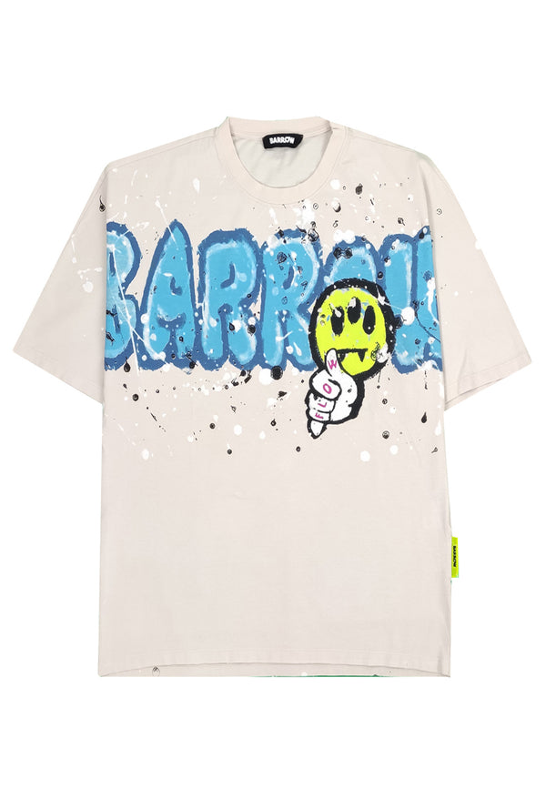 ViaMonte Shop | Barrow t-shirt avorio unisex in cotone