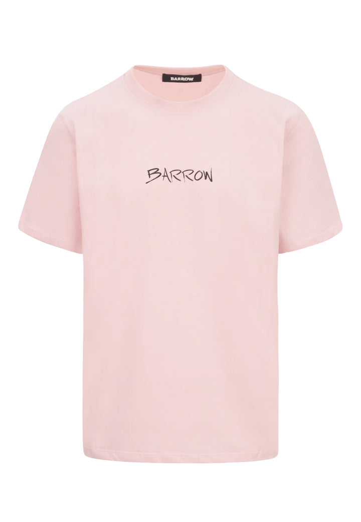 ViaMonte Shop | Barrow t-shirt rosa unisex in cotone