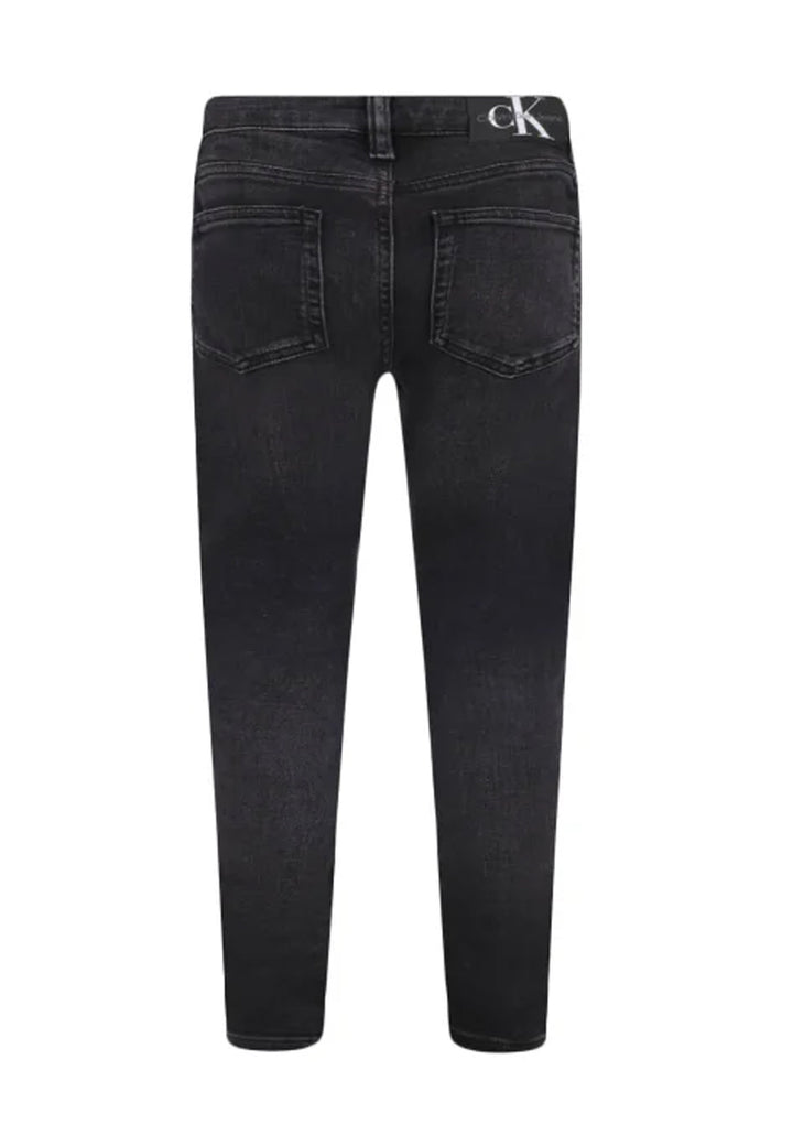 Calvin Klein jeans nero bambino in denim