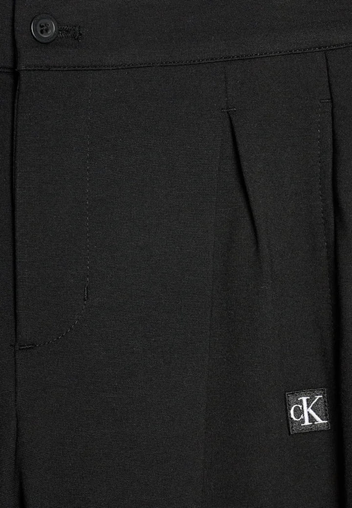 Calvin Klein Jeans pantalone nero bambino in viscosa
